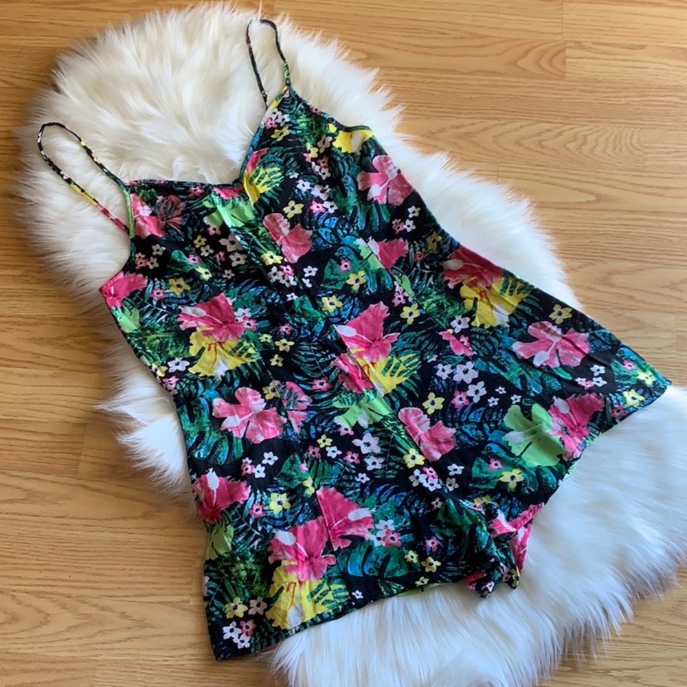Divided Tropical Romper